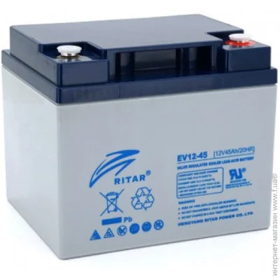    Ritar EV12-45, 12V 45Ah (EV12-45)