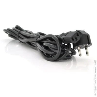 Ritar   PC-186 CEE7/17-C13, 5.0m, 0.75mm, 3 pin (), Black, OEM, 