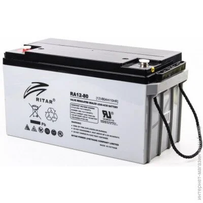    Ritar RA12-80 12V/80Ah AGM Gray