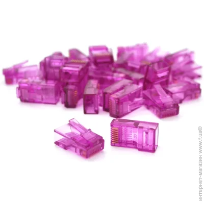 Ritar  RJ-45 8P8C UTP Cat-5 (100 /) Q100 Violet