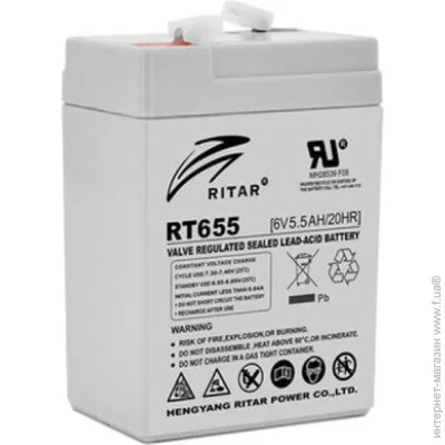    Ritar RT655 6V/5.5Ah AGM