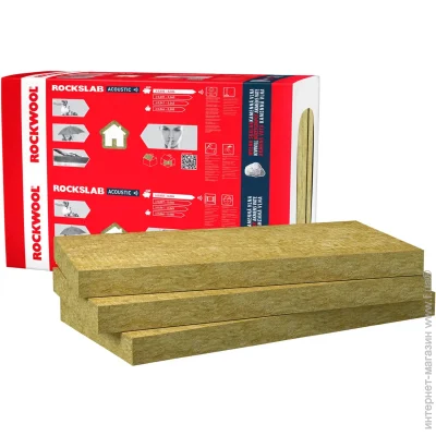 Rockwool   RockSlab Acoustic 50 4,88.