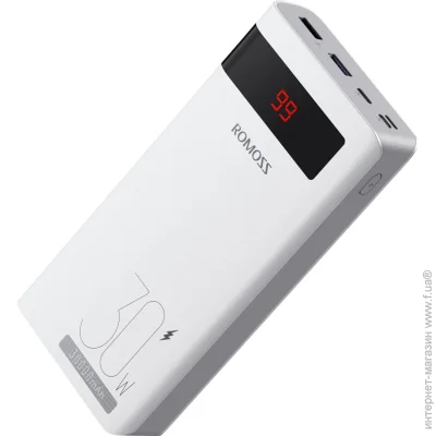    Romoss Sense 8PS Pro 30000mAh 30W White (PHP30-892-1133H)