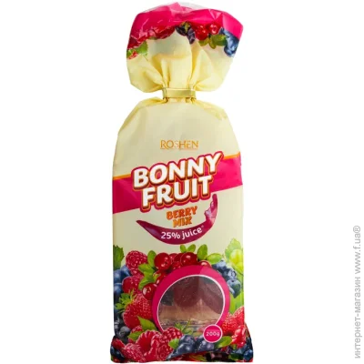  Roshen  Bonny-Fruit 200     (4823077624261)