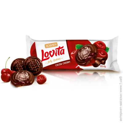  Roshen Lovita Jelly Cookies + 135 