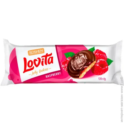  Roshen Lovita Jelly Cookies       135 