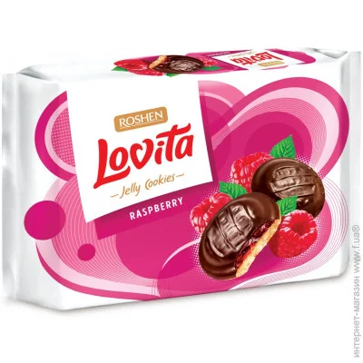  Roshen Lovita Jelly Cookies       425 