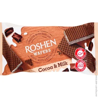  Roshen - Wafers 216  4823077632112