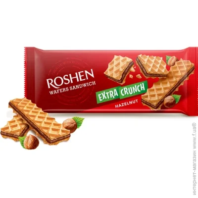  Roshen Wafers Sandwich Crunch   150 