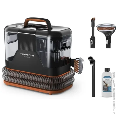 Rowenta - Clean It IN5011F0 black