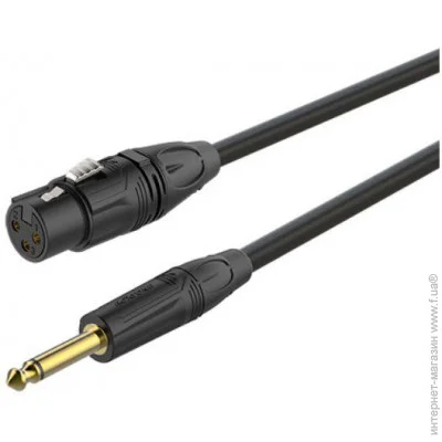    Jack 6.3 mono  XLR Female Roxtone GMX-J210-L3 3