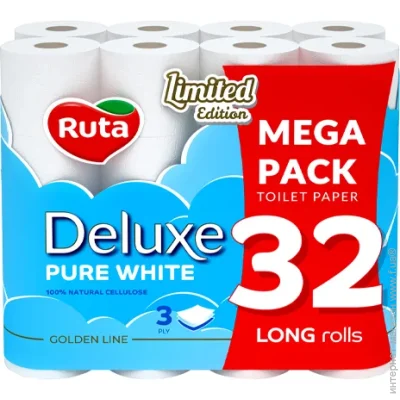   Ruta Deluxe Pure White  32  (4820202896135)