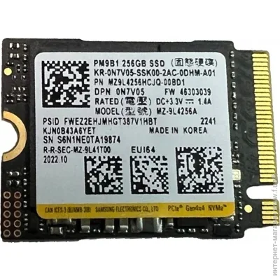 SSD Samsung 256GB M.2 2230 (MZ9L4256HCJQ-00BD1)