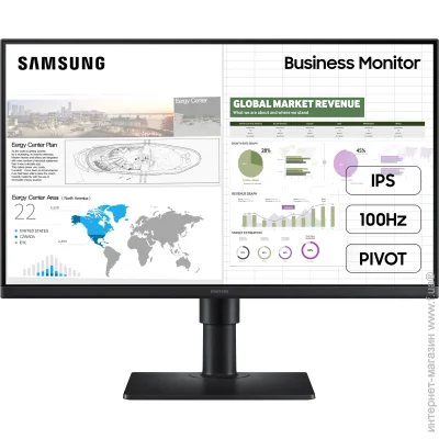 Samsung 24 " 100  LS24D400GAIXCI
