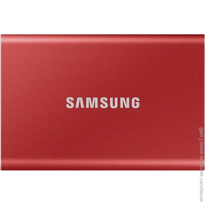 SSD Samsung T7 1TB Metallic Red (MU-PC1T0R/WW)