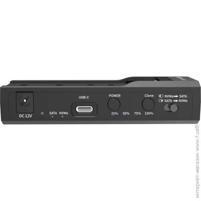   Sandberg Dock, USB3.2 Type-C - SSD M2, NVMe, SATA Cloner (136-49)