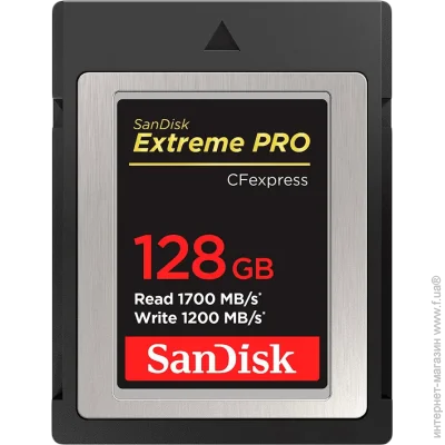  ' Sandisk 128 GB CFexpress Type B Extreme PRO (SDCFE-128G-GN4NN)