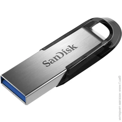  USB 3.0 Sandisk - SanDisk Ultra Flair USB3.0 512GB Silver-Black (SDCZ73-512G-G46)