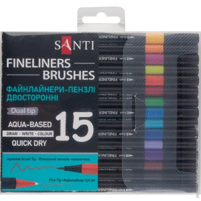    Santi Fineliners 15 ,  (5056574438584)