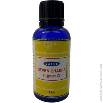 Satya Ароматическое масло Севен Чакра 25 мл (36234) Satya Ароматическое масло Севен Чакра 25 мл (36234)