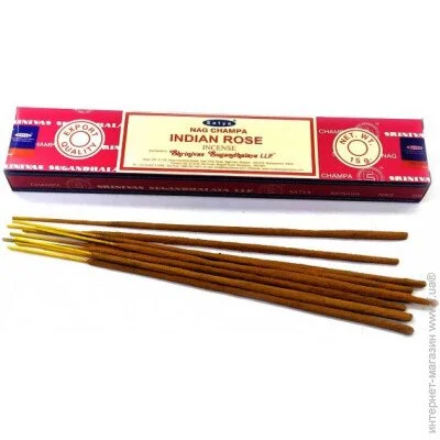 Satya Аромат для дома Индийская Роза, Пыльцовое благовоние Аромапалочки (33806) Satya Аромат для дома Индийская Роза, Пыльцовое благовоние Аромапалочки (33806)