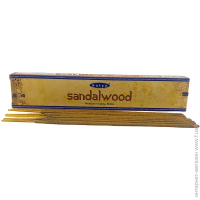 Satya Аромат для дома Сандал Дерево Пыльцовое благовоние Аромапалочки (35053) Satya Аромат для дома Сандал Дерево Пыльцовое благовоние Аромапалочки (35053)