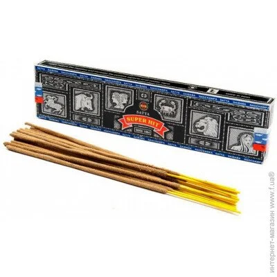 Satya Аромат для дома Супер Хит 40г, Пыльцовое благовоние Аромапалочки (44042k) Satya Аромат для дома Супер Хит 40г, Пыльцовое благовоние Аромапалочки (44042k)