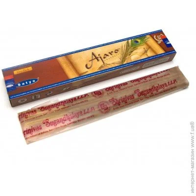 Аромапалочки Satya Аромат для дома Ajaro (Вечная Молодость )Пыльцовое благовоние (29248) Аромапалочки Satya Аромат для дома Ajaro (Вечная Молодость )Пыльцовое благовоние (29248)