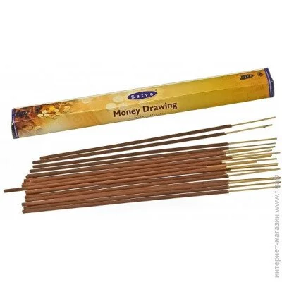 Аромапалички Satya Аромат для дому Money Drawing Пилковий аромат Аромапалочки (34255) Аромапалички Satya Аромат для дому Money Drawing Пилковий аромат Аромапалочки (34255)