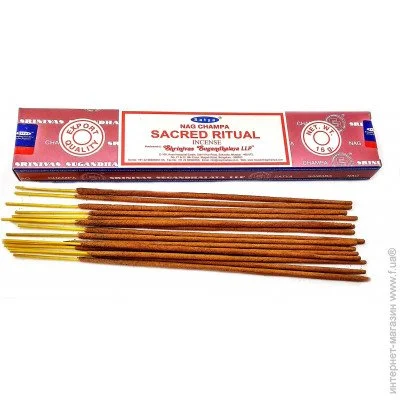 Аромапалички Satya Аромат для дому Sacred Ritual Масала пахощі (32497) Аромапалички Satya Аромат для дому Sacred Ritual Масала пахощі (32497)