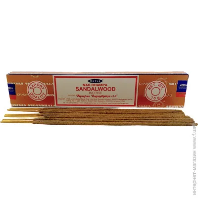 Аромапалочки Satya Аромат для дома Сандаловое Дерево (Wood) Пыльцовое благовоние Аромапалочки (35058) Аромапалочки Satya Аромат для дома Сандаловое Дерево (Wood) Пыльцовое благовоние Аромапалочки (35058)