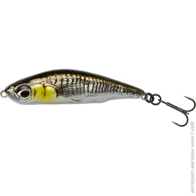  Savage Gear 3D Sticklebait Pencil 75mm 13.0g Slow Sinking Ayu Green Silver (1854.20.23)