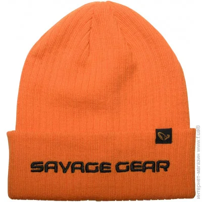 Savage Gear  Fold-Up Beanie One size sun orange (73742)
