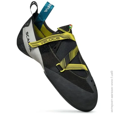  Scarpa Veloce Black/Yellow 45 (70065-001-1-45)