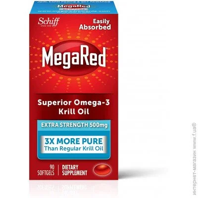   Schiff MegaRed Superior Omega-3 Krill Oil 90  (4384303750)