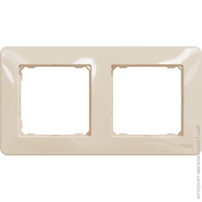 Рамка двухместная Schneider Electric Sedna Design универсальная бежевый SDD312802 Рамка двухместная Schneider Electric Sedna Design универсальная бежевый SDD312802