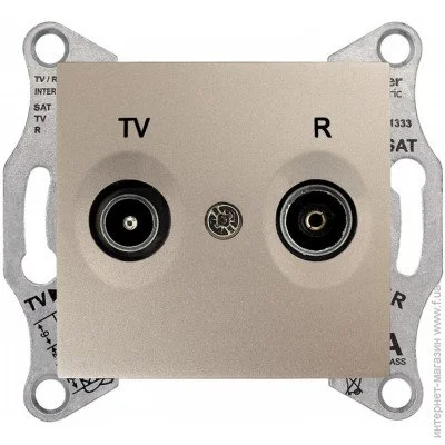  TV+R  Schneider Electric Sedna IP20  SDN3301868