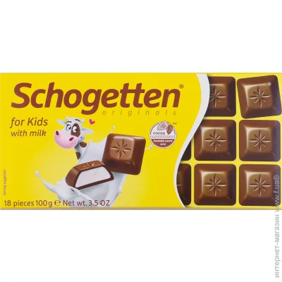 Schogetten  for Kids 100 