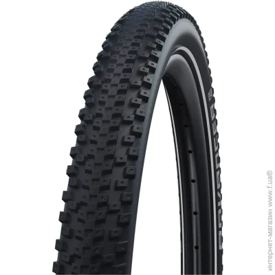 Schwalbe  27.5x2.25 (57-584) SCHWALBE ADVANCER HYBRID PunctureGuard B/B-SK+ RT HS636 GREEN 50EPI (TIR-04-03)