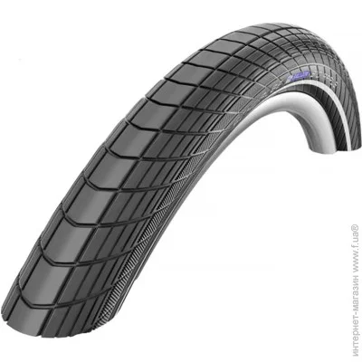 Schwalbe  28x2.15 (55-622) Schwalbe BIG APPLE HS430 R-Guard B/B-SK+ RT EC, 67EPI (TIR-O3-375)