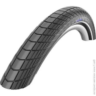 Schwalbe  28x2.35 (60-622) Schwalbe BIG APPLE HS430 R-Guard B/B-SK+ RT EC, 67EPI (TIR-O3-376)