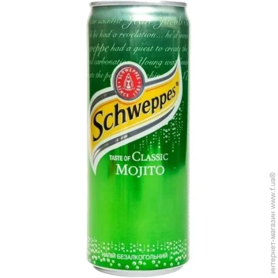   Schweppes Classic Mojito  / 0.33  (5449000171351)