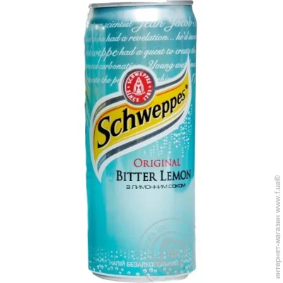   Schweppes Bitter Lemon  / 0.33  (5449000064110)
