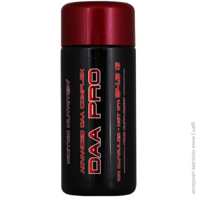 Спеціальна добавка Scitec Nutrition Стимулятор тестостерону Scitec DAA PRO, 100 капсул Спеціальна добавка Scitec Nutrition Стимулятор тестостерону Scitec DAA PRO, 100 капсул