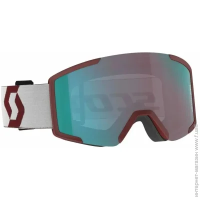 Scott Маска гірськолижна Shield Red/White (1081-277837.7067.351) Scott Маска гірськолижна Shield Red/White (1081-277837.7067.351)