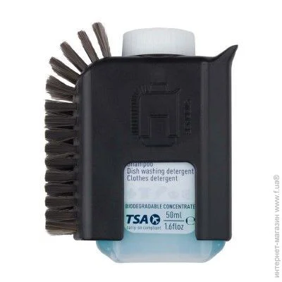    Sea to Summit Camp Kitchen Pot Scrubber & Soap-2 Piece Set     (Black) (ACK011071-120105)
