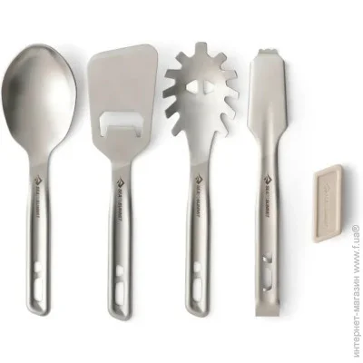    Sea To Summit Detour Stainless Steel Utensil Set 4  (1033-STS ACK036021-121804)