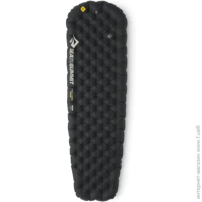   Sea to Summit Ether Light XR Pro Insulated ASC Mat   (Pirate Black, Regular) (STS ASL051142-050102)