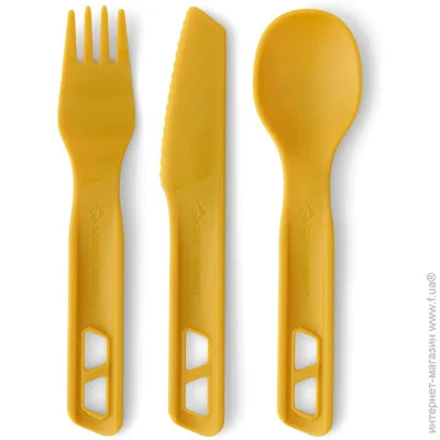    Sea To Summit Passage Cutlery Set 3  Arrowwood Yellow (1033-STS ACK035021-120905)