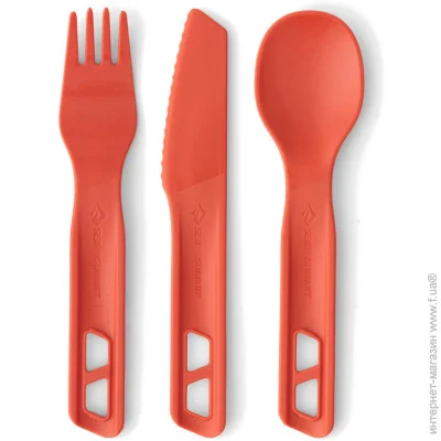    Sea to Summit Passage Cutlery Set    (3 , Spicy Orange) (STS ACK035021-120808)